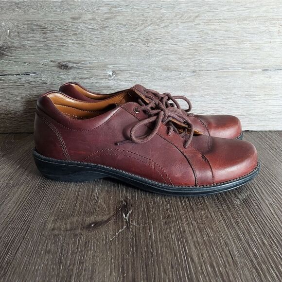 Red Wing Shoes Shoes - Worx by Red Wing Shoes, Leather Slip-Resistant Shoes Womens Size 9N